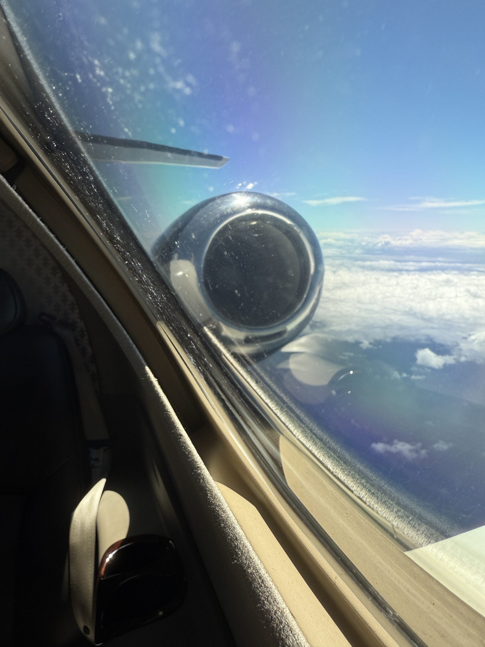 Winglet above the cloud